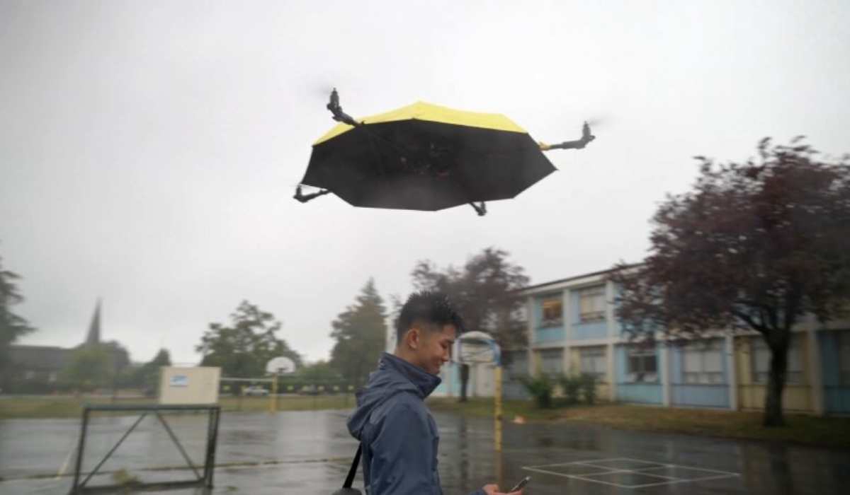 Look, No Hands-The Canadian Engineer Who Built a Flying Umbrella